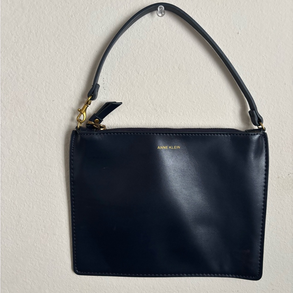 Anne Klein Dark Blue Shoulder Bag